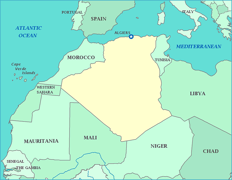algeria-map