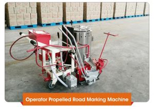 Operator Propelled Road Marking Machine, road line painting equipment